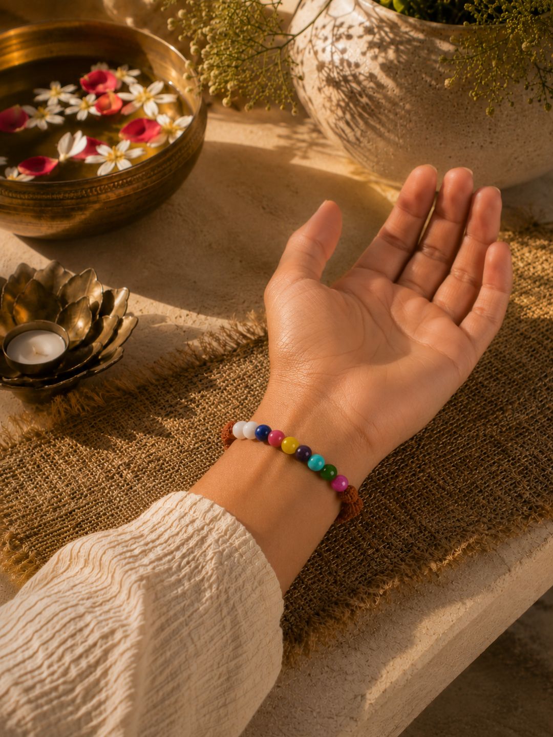 Navrang Rudraksha Spiritual Bracelet