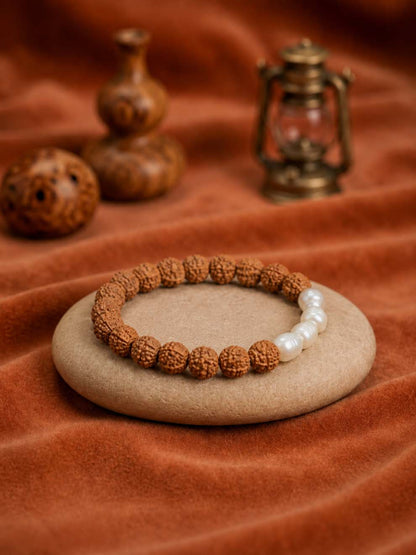 Rudraksha Pearl Shanti Bracelet