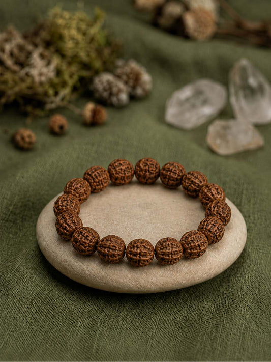 4 Mukhi Rudraksha Brahma Bracelet