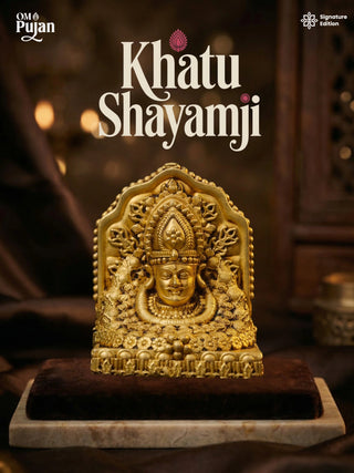 Khatu Shyam Ji Brass Idol – Signature Edition