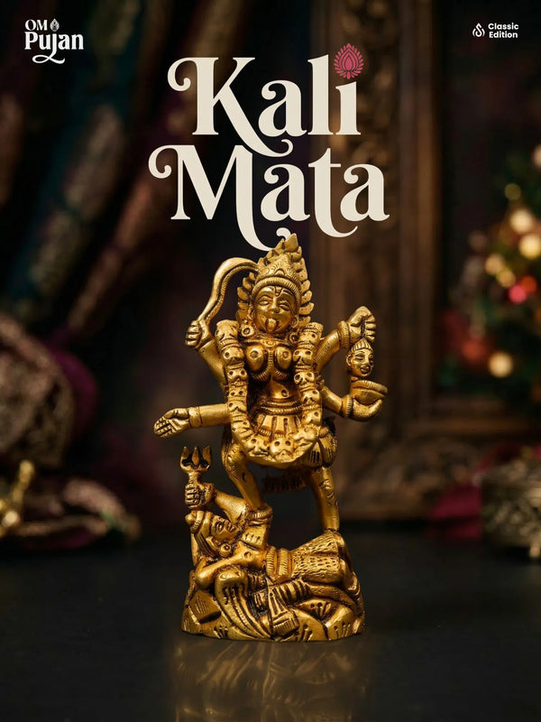 Kali Mata Brass Idol - Classic edition