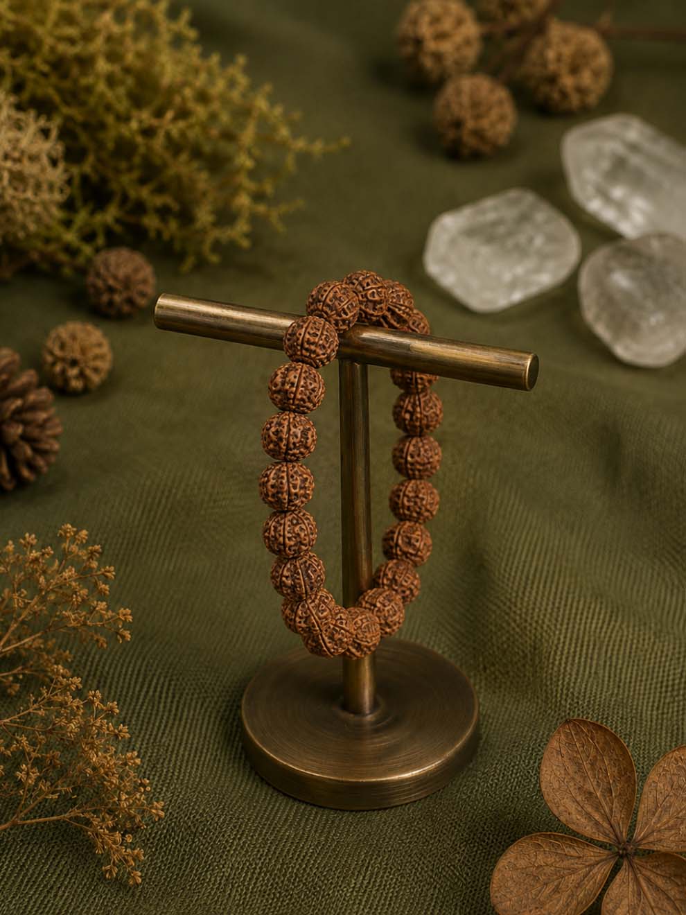 6 Mukhi Rudraksha Kartikeya Bracelet