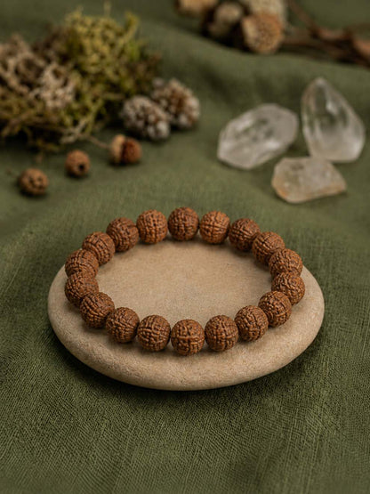 8 Mukhi Rudraksha Ganesha Bracelet