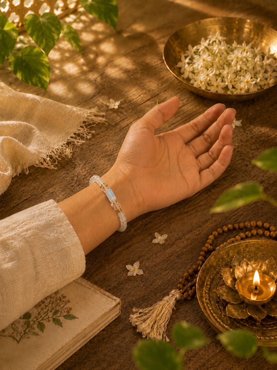 Divya Shanti Opalite Bracelet
