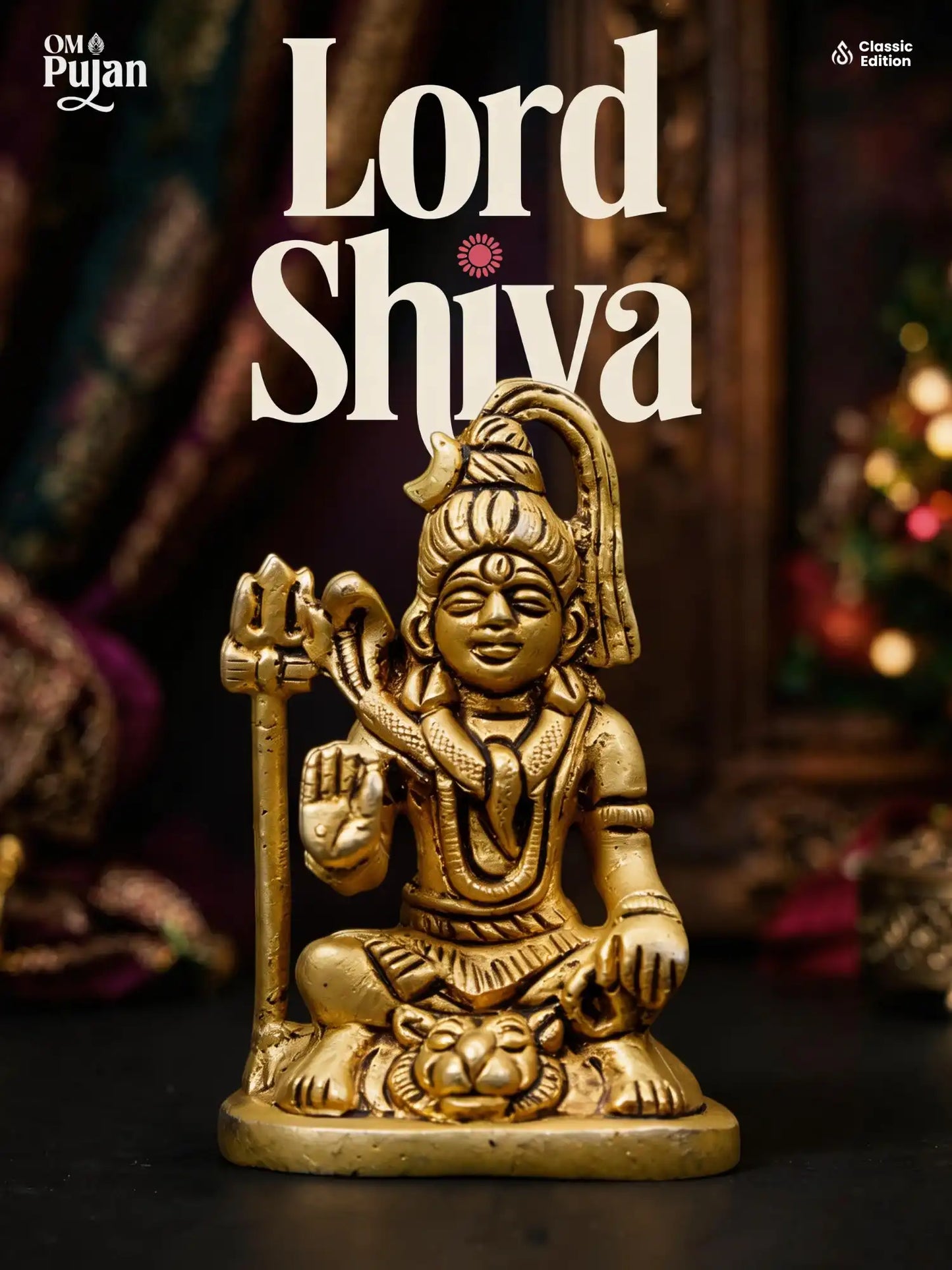 Brass Lord Shiva Murti – Classic Edition