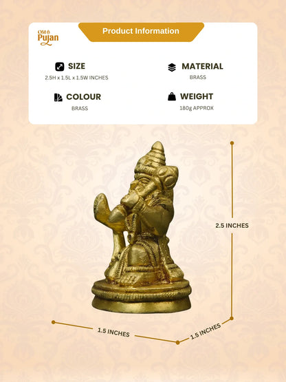 Shree Hanuman Ji Brass Idol - Classic Edition