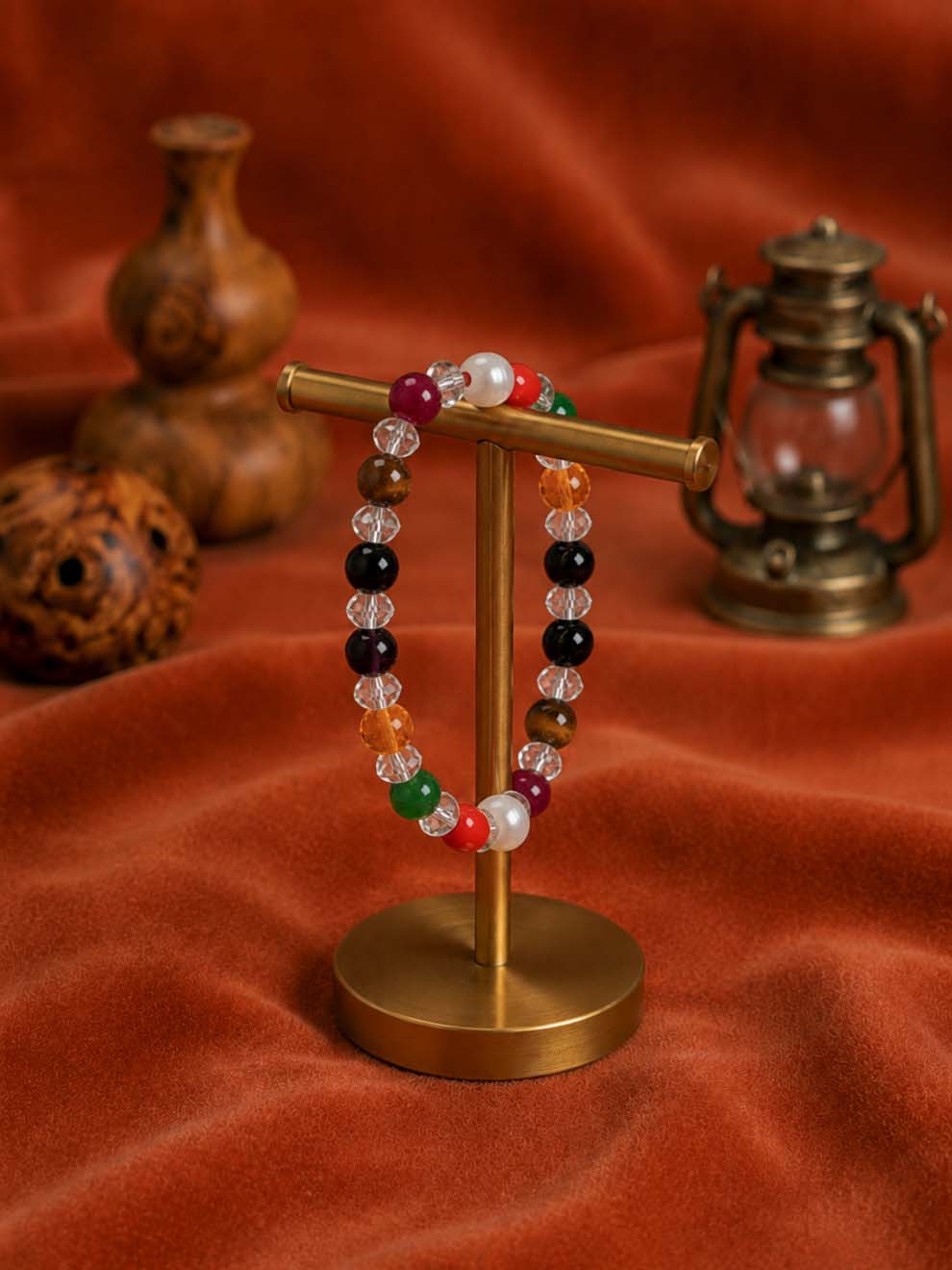 Navratna Crystal Harmony Bracelet