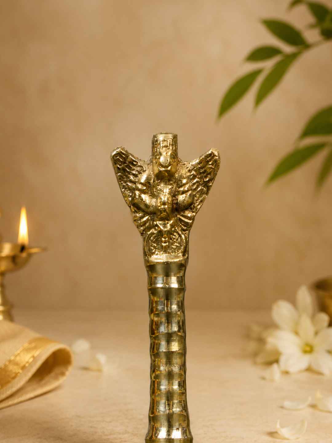Garuda Brass Pooja Ghanti