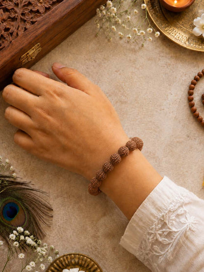 7 Mukhi Rudraksha Prosperity Bracelet