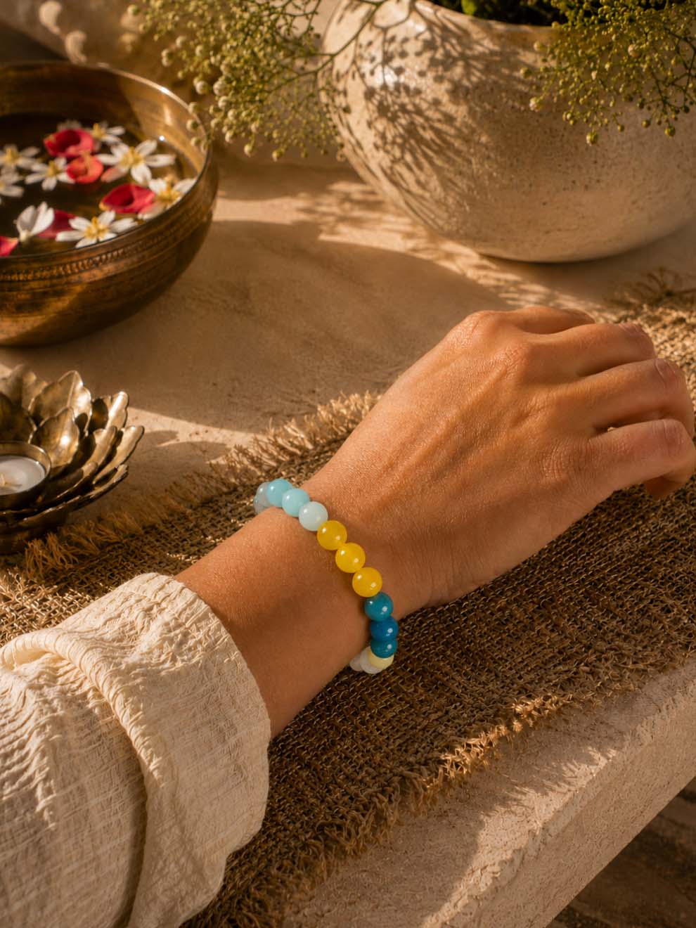 Navrang Harmony Crystal Bracelet