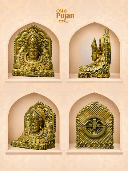 Khatu Shyam Ji Brass Idol – Signature Edition