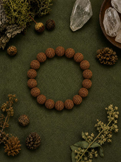 8 Mukhi Rudraksha Ganesha Bracelet