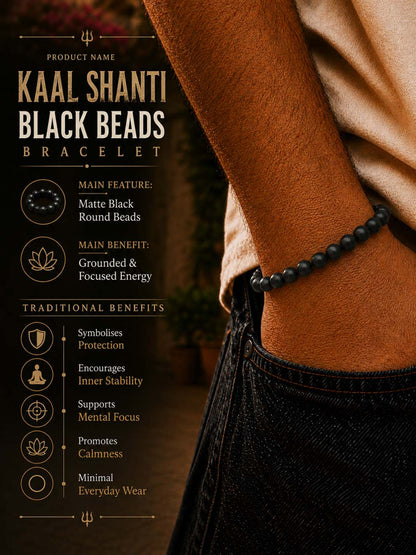 Kaal Shanti Beads Bracelet