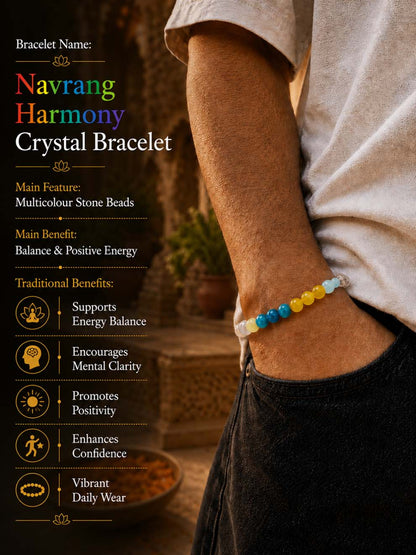 Navrang Harmony Crystal Bracelet