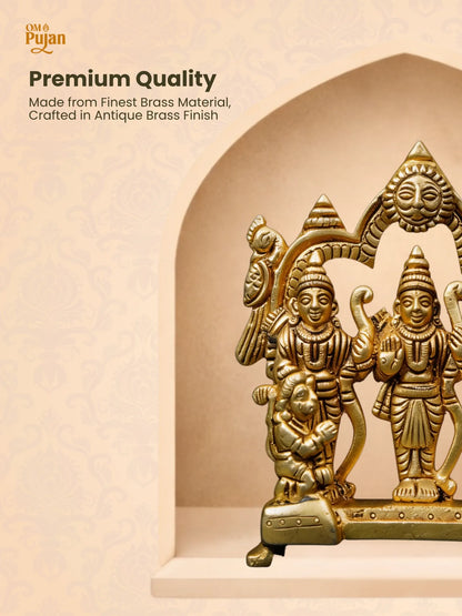 Ram Darbar Brass Idol - Classic edition