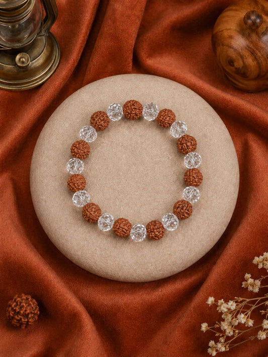 Divya Rudraksha Crystal Bracelet