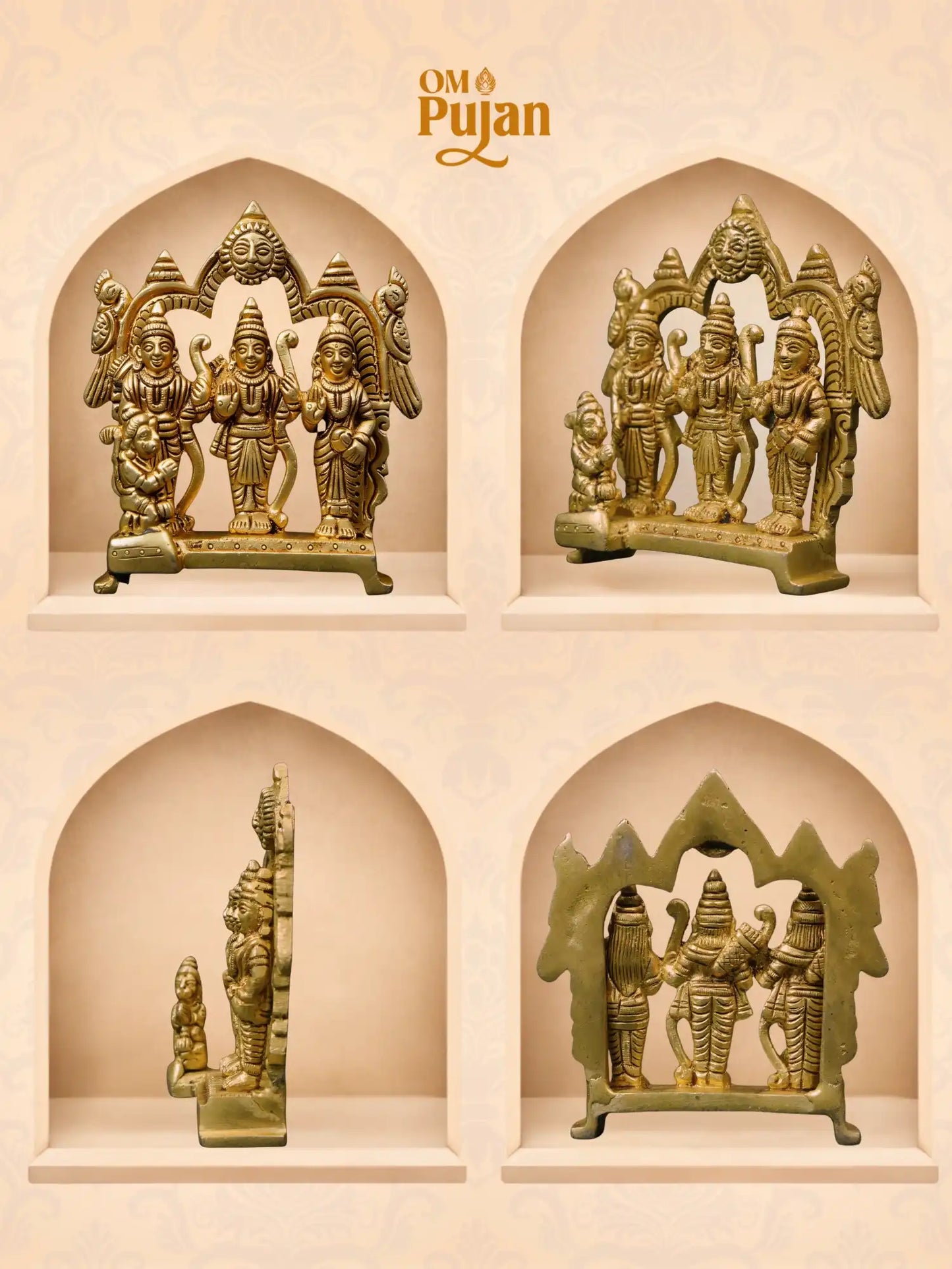 Ram Darbar Brass Idol - Classic edition