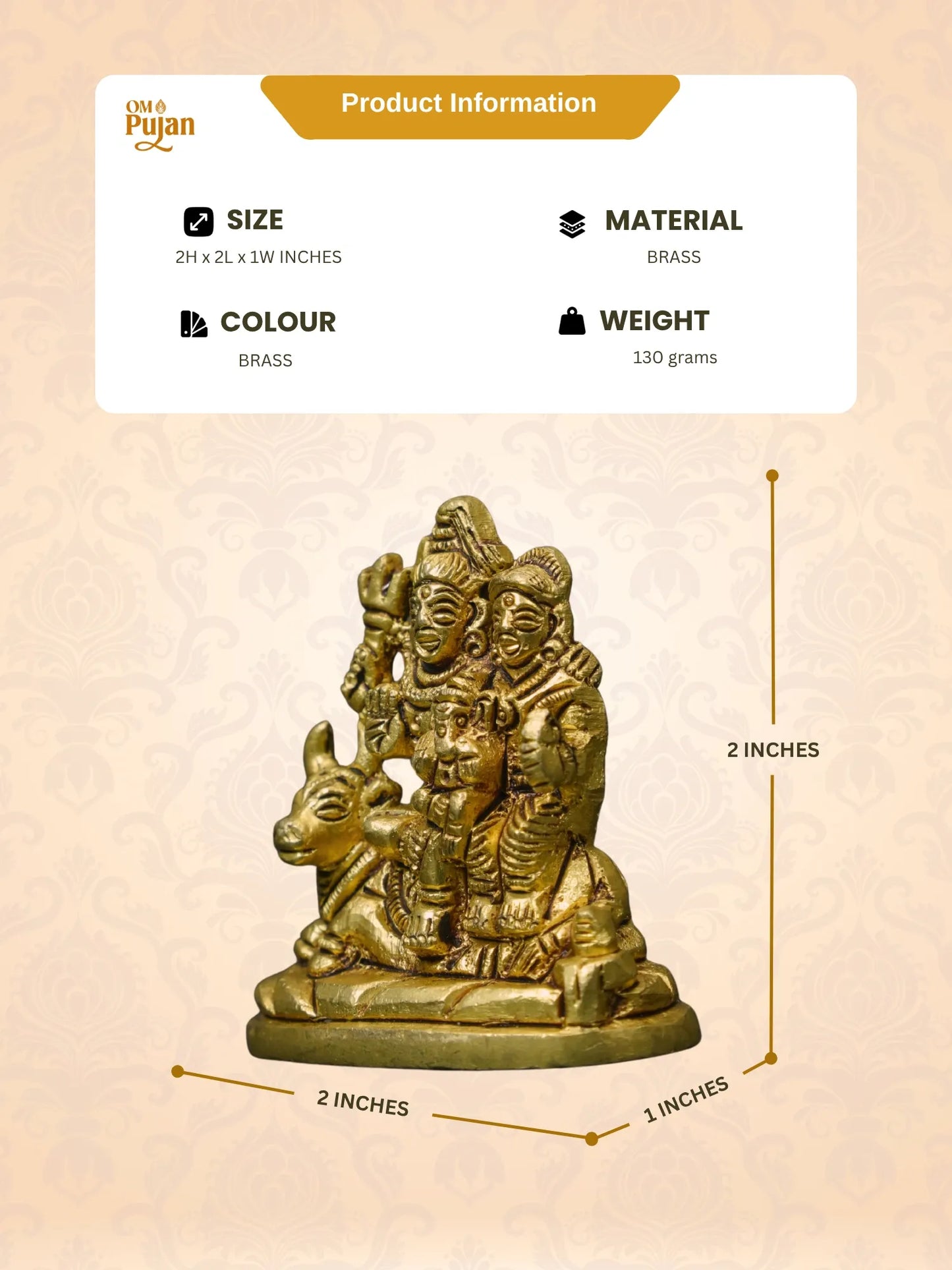 Shiv Parivar Murti – Classic Edition