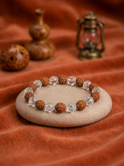 Divya Rudraksha Crystal Bracelet