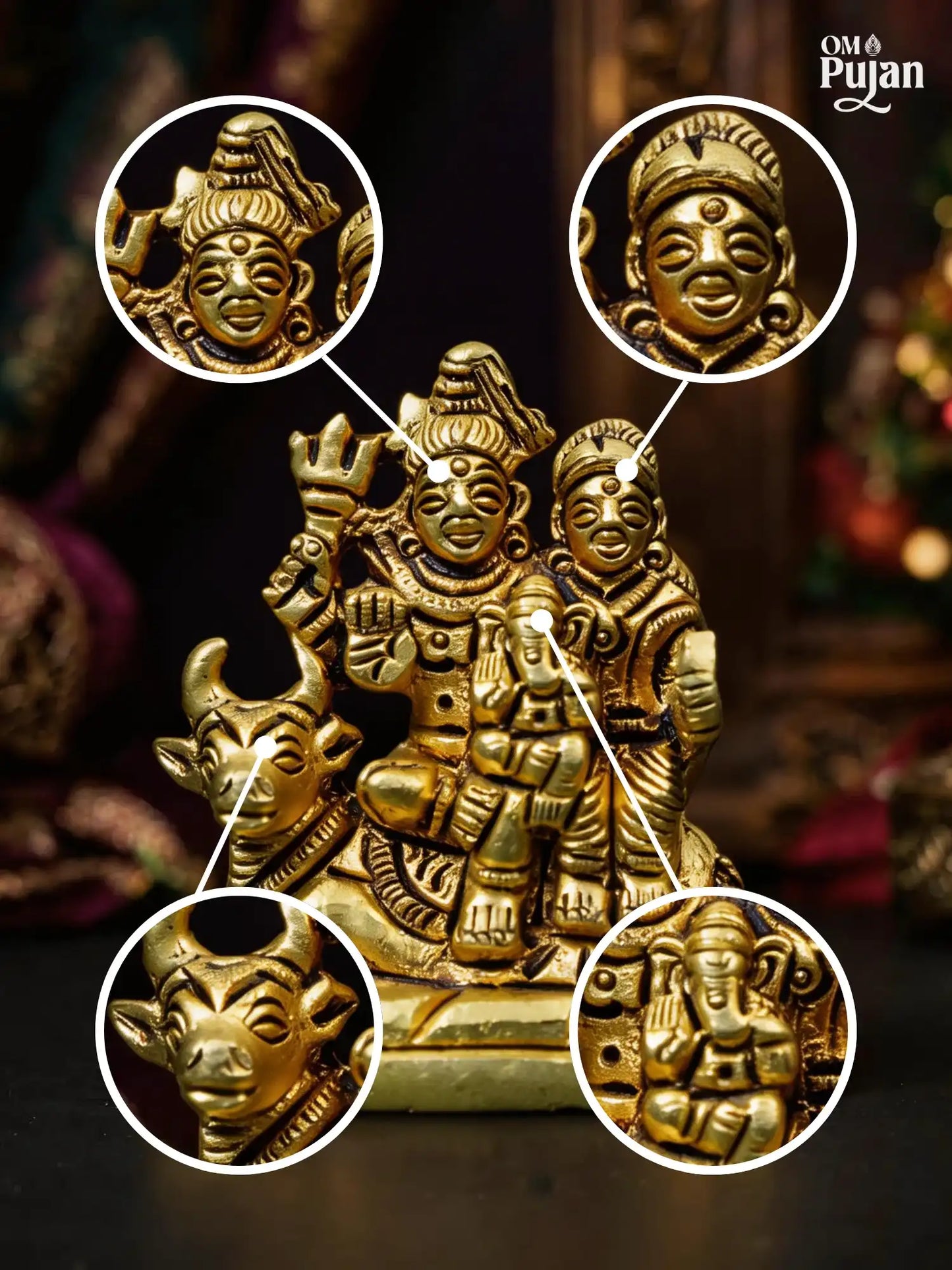 Shiv Parivar Murti – Classic Edition
