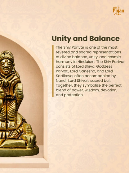 Shiv Parivar Murti – Classic Edition