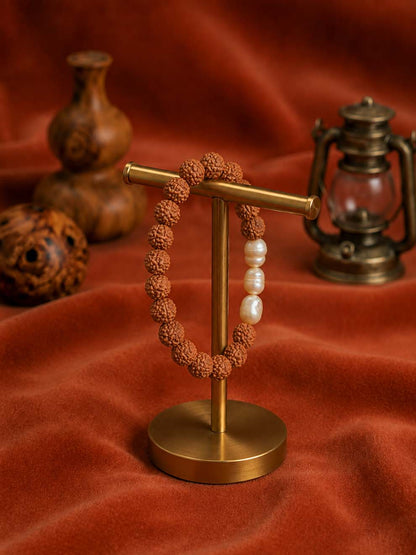 Rudraksha Pearl Shanti Bracelet